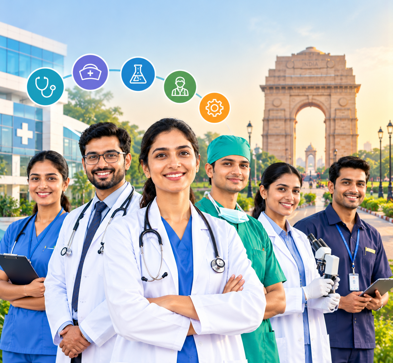 What Hiring Looks Like Across Delhi's Districts